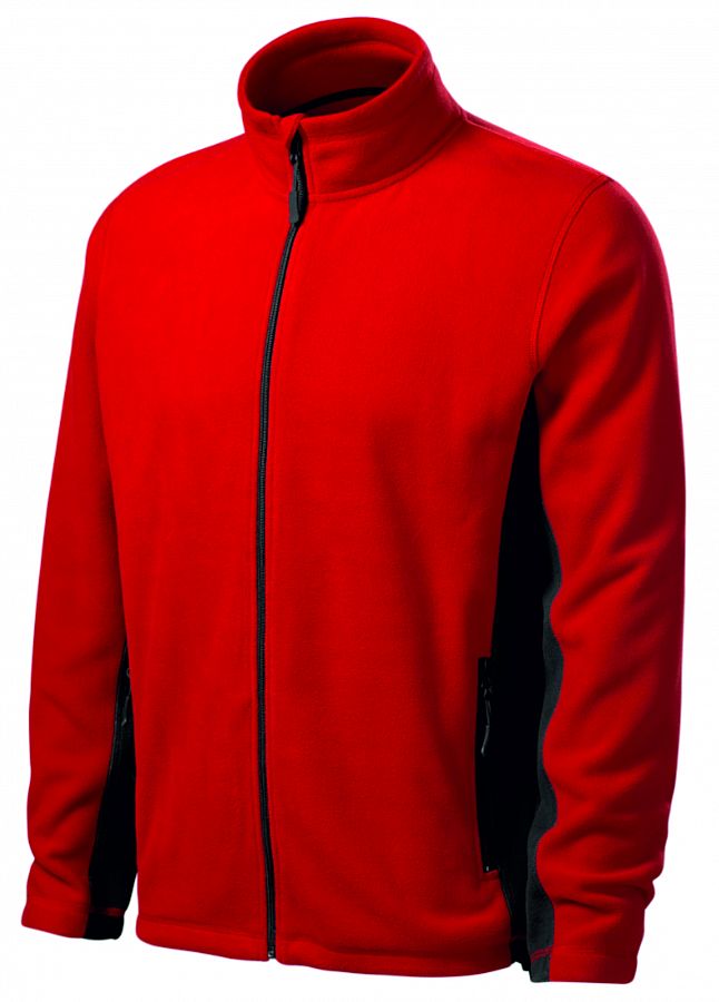 Pánská mikina fleece Frosty 527 červená vel. M - Obrázek Pánská mikina fleece Frosty 527 červená vel. M - Obrázek